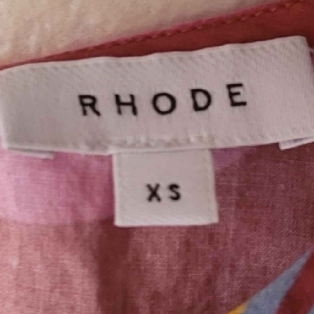 RHODE ELLA DRESS MARBLE PRINT - Picture 6 of 7